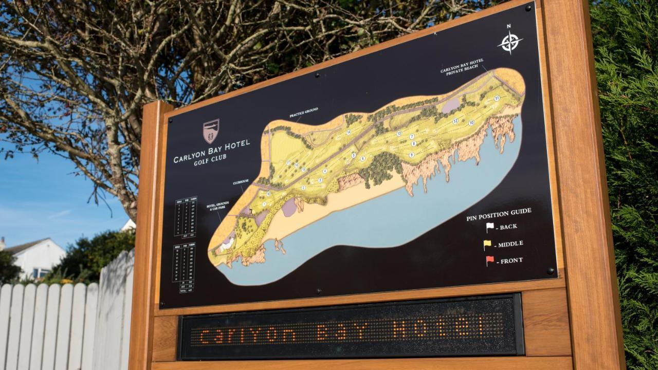 The Carlyon Bay Hotel And Spa St Austell Exterior photo