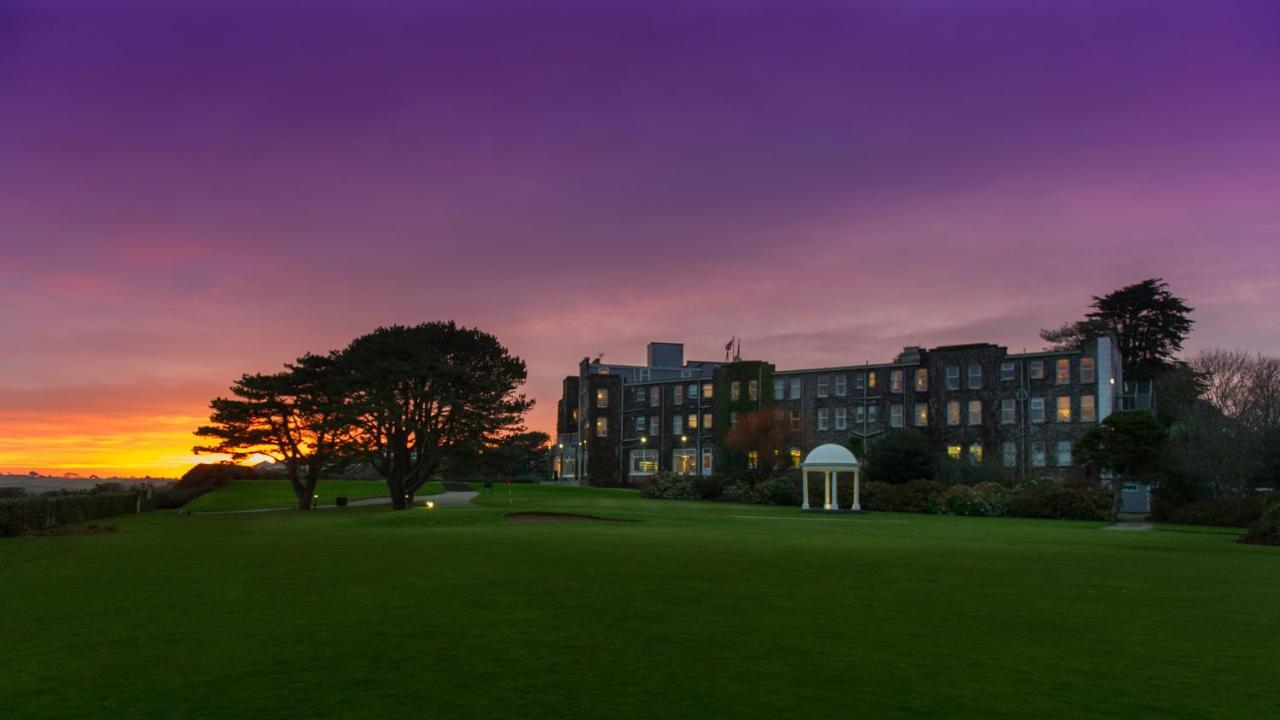 The Carlyon Bay Hotel And Spa St Austell Exterior photo